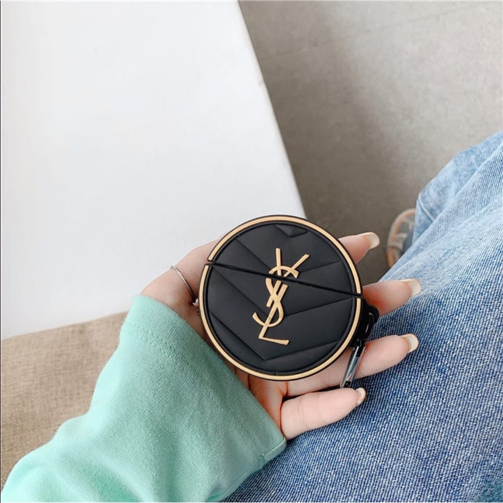 YSL Logo Silicon AirPod Case - Picture 4 of 11